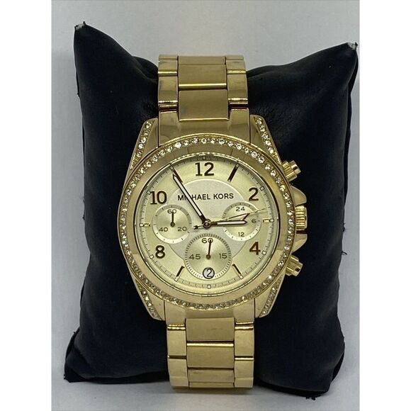 Michael Kors MK5166 Women's Stainless Steel Analog Dial Quartz Wrist Watch JK258 - Picture 1 of 12